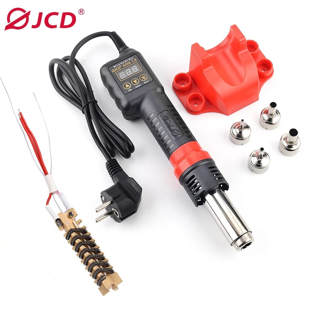 JCD Micro Hot Air Gun 8208 750 - đánh giá và giá Heat Gun Small