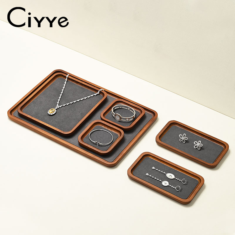 Ciyye Wooden Jewelry Display T - đánh giá và giá Wood Ring Blank