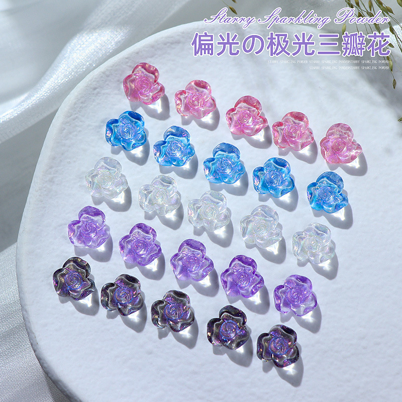 50pcs/pack 10x10mm nail art fi - đánh giá và giá Resin Glitter Pack