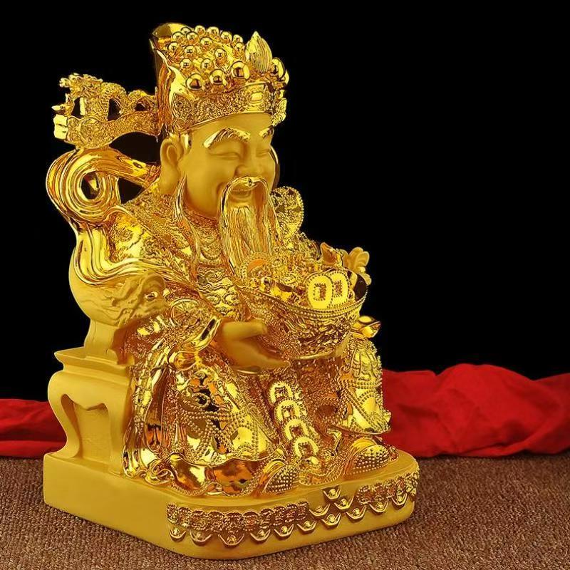 Feng Shui Gold God of Wealth L - đánh giá và giá Crafting Resin