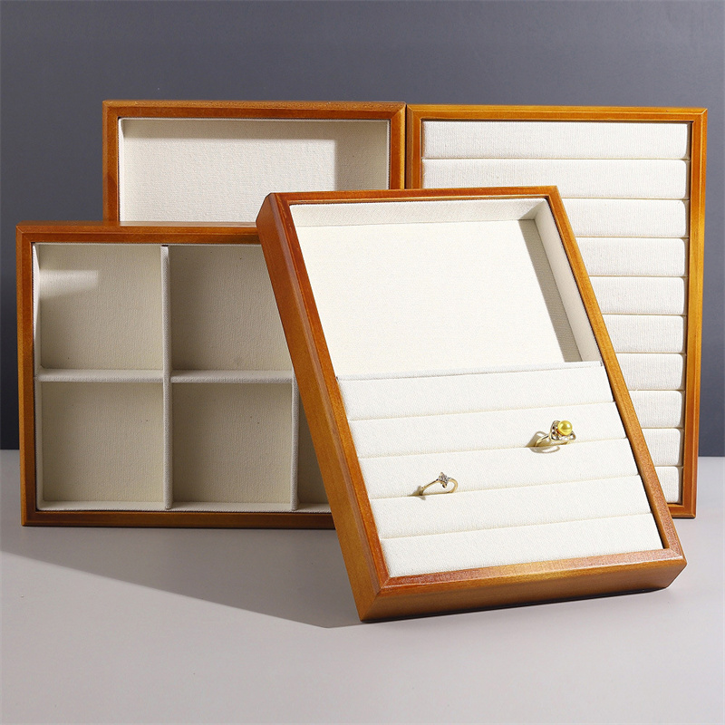 Vintage Jewelry Display Tray M - đánh giá và giá Wood Ring Blank