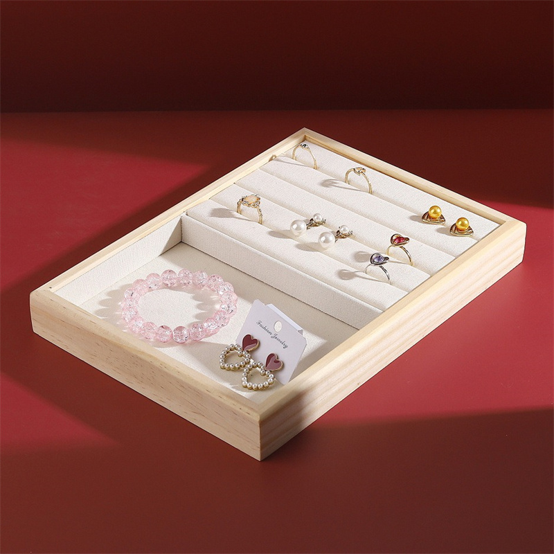Vintage Jewelry Display Tray M - đánh giá và giá Wood Ring Blank
