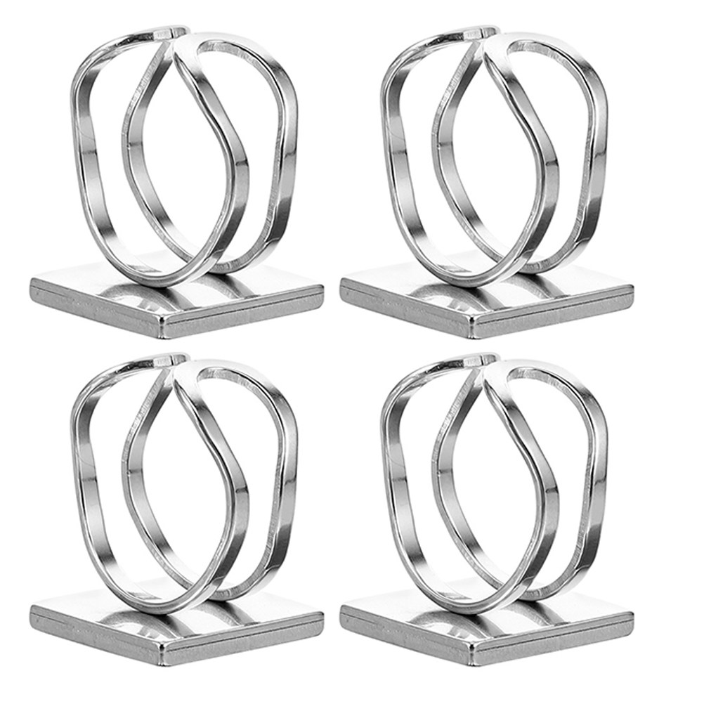4Pcs DIY Stainless Steel Ring  - đánh giá và giá Resin Crafts Diy