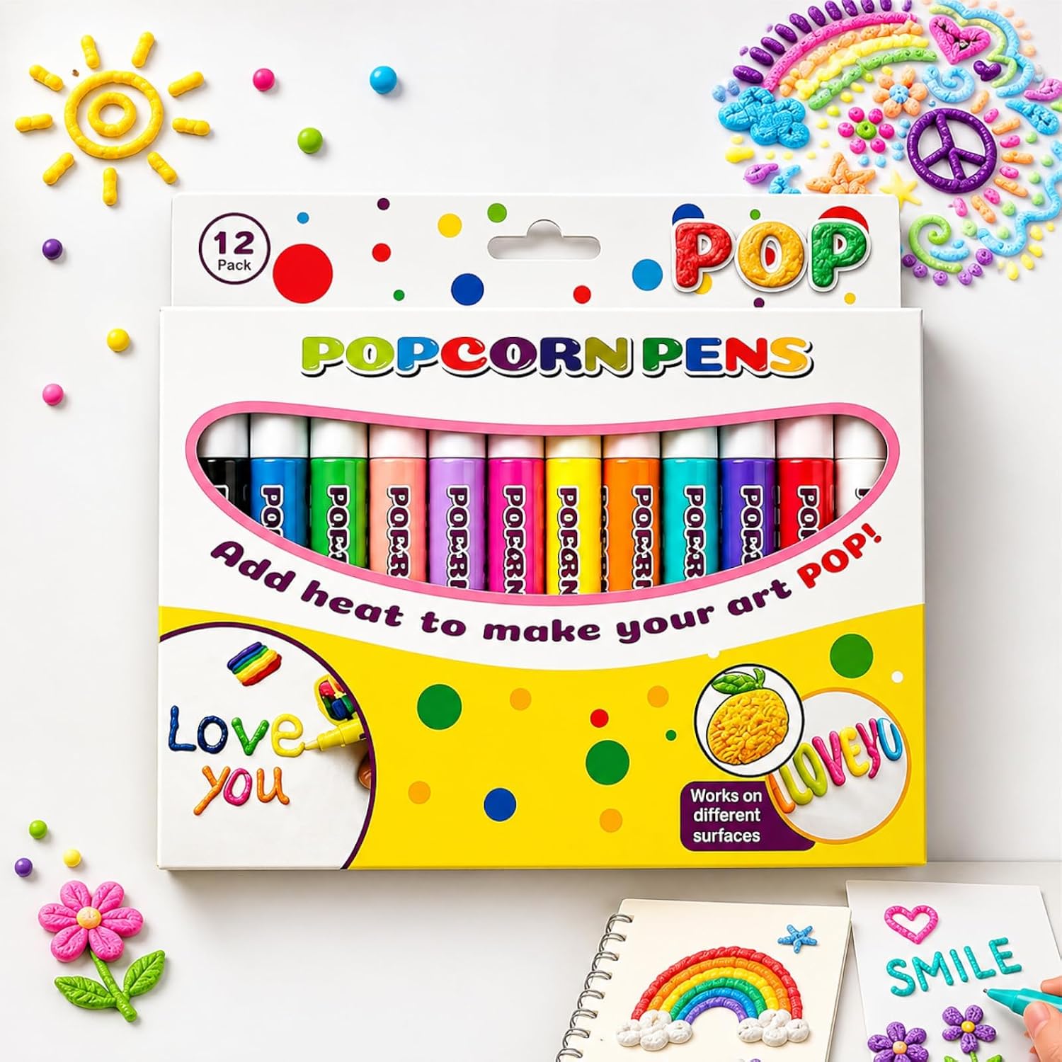 Magic Puffy Popcorn Pens 3D Pu - đánh giá và giá Copic Marker Sketch