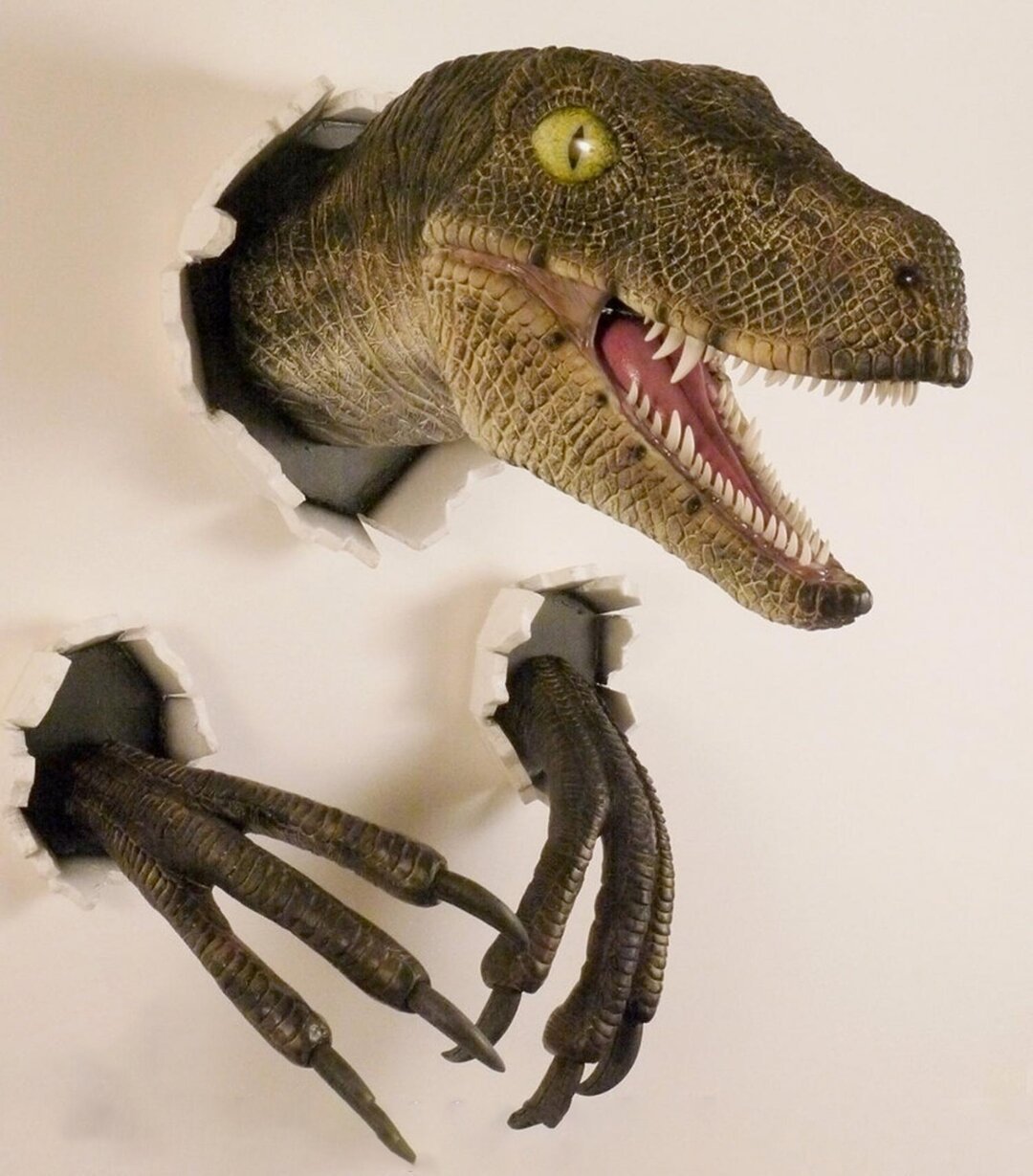 Dinosaur Ornaments Broken Wall - đánh giá và giá Resin Craft Ideas