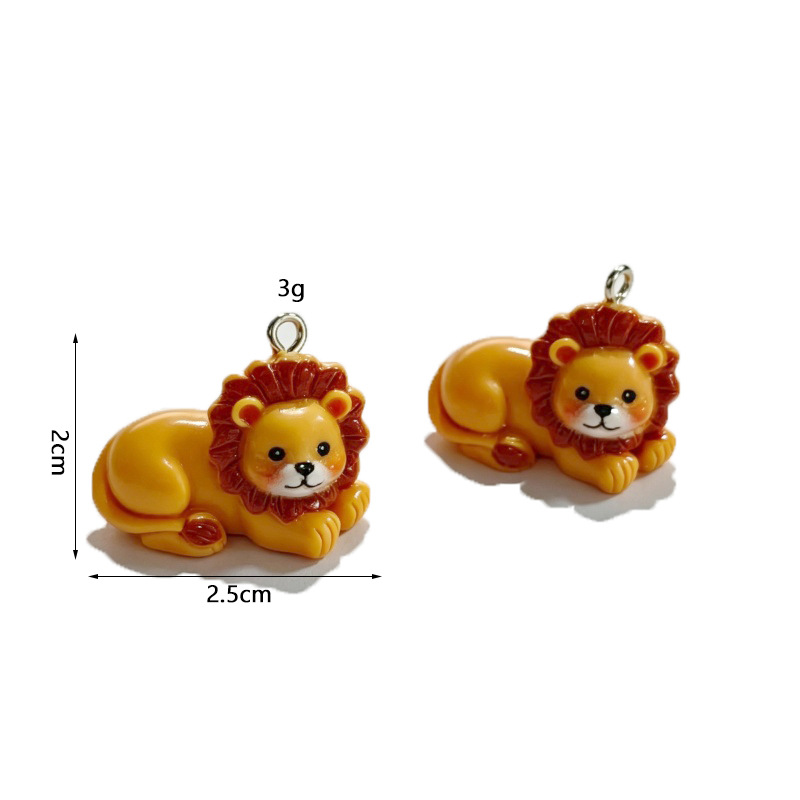 6Pcs Resin Simulation Cute Lio - đánh giá và giá Resin Crafts Diy