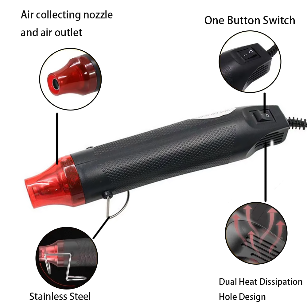EU/US Hot Air Gun Soldering Te - đánh giá và giá Heat Gun Small