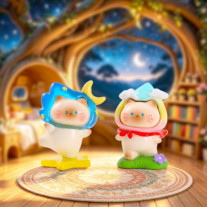 Cute Cat Weather Roaming littl - đánh giá và giá Resin Craft Ideas