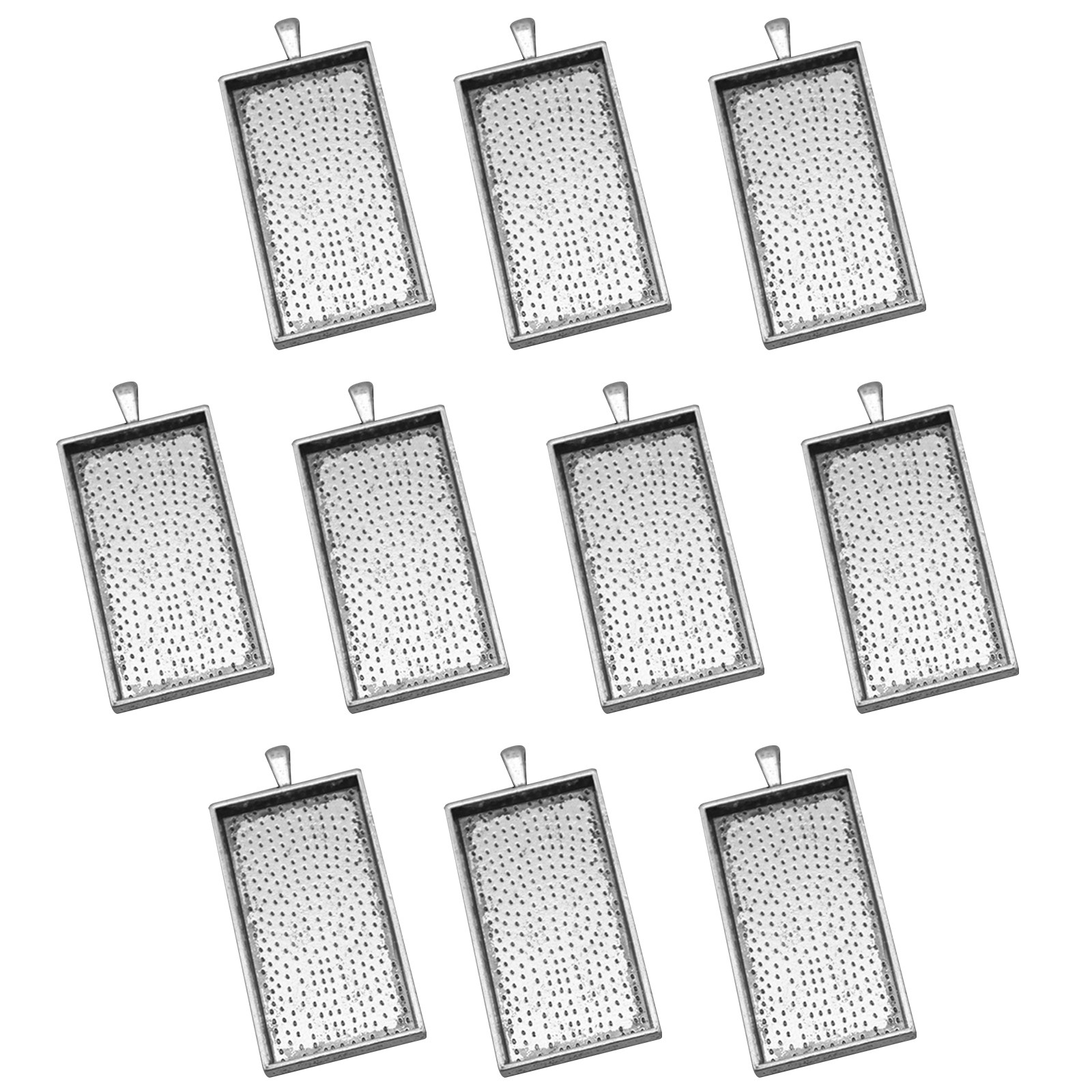 10Pcs Alloy Pendant Trays Vint - đánh giá và giá Bezels Set Pendant